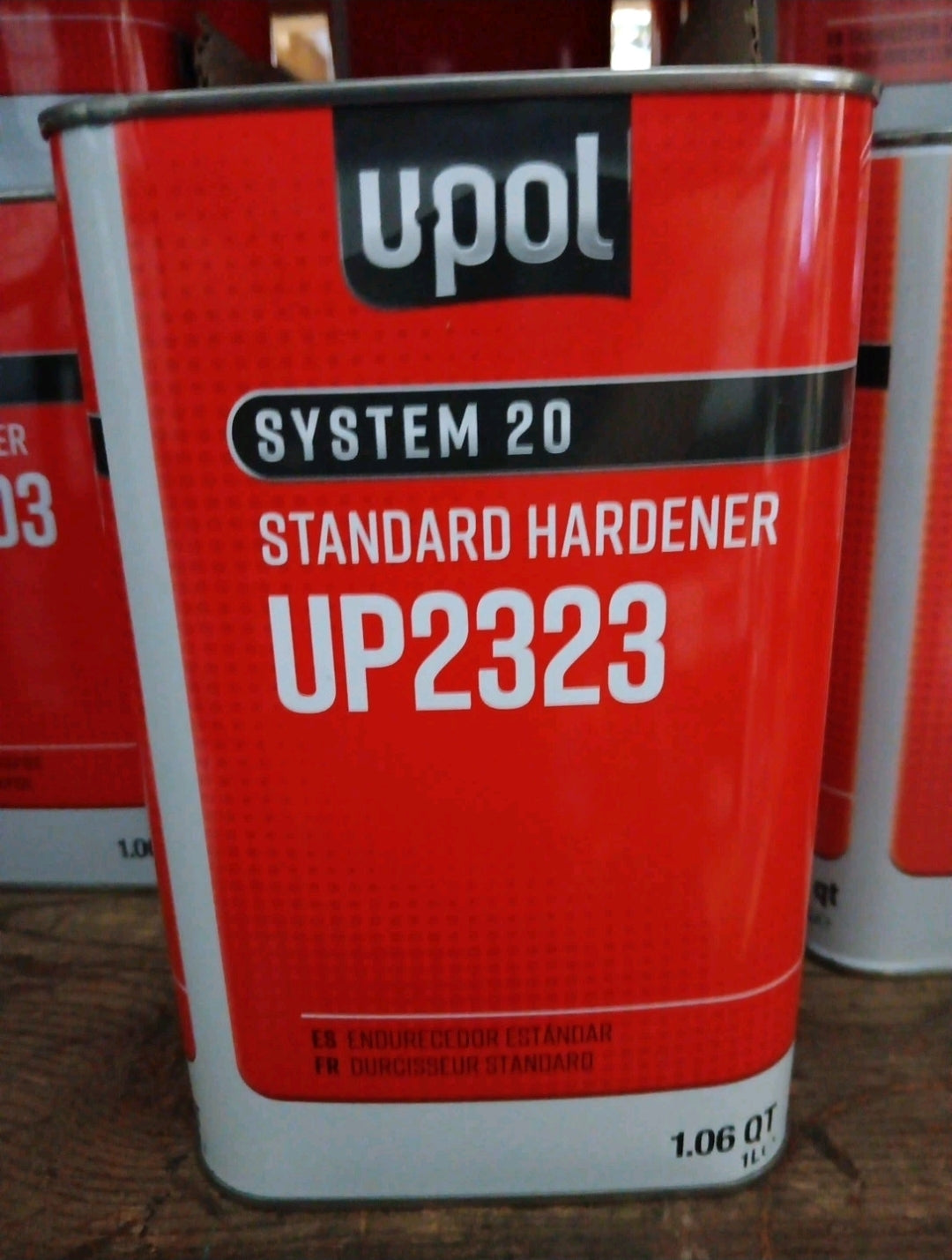 U-POL 2253 2K 4:1 GL Gray High Build Urethane Primer W/Med,slow or Fast