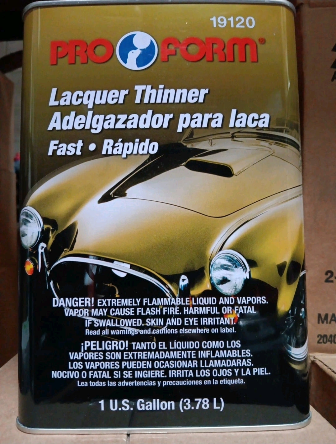 Pro Form 19120  Lacquer Thinner, 1 GALLON  FAST SHIPPING