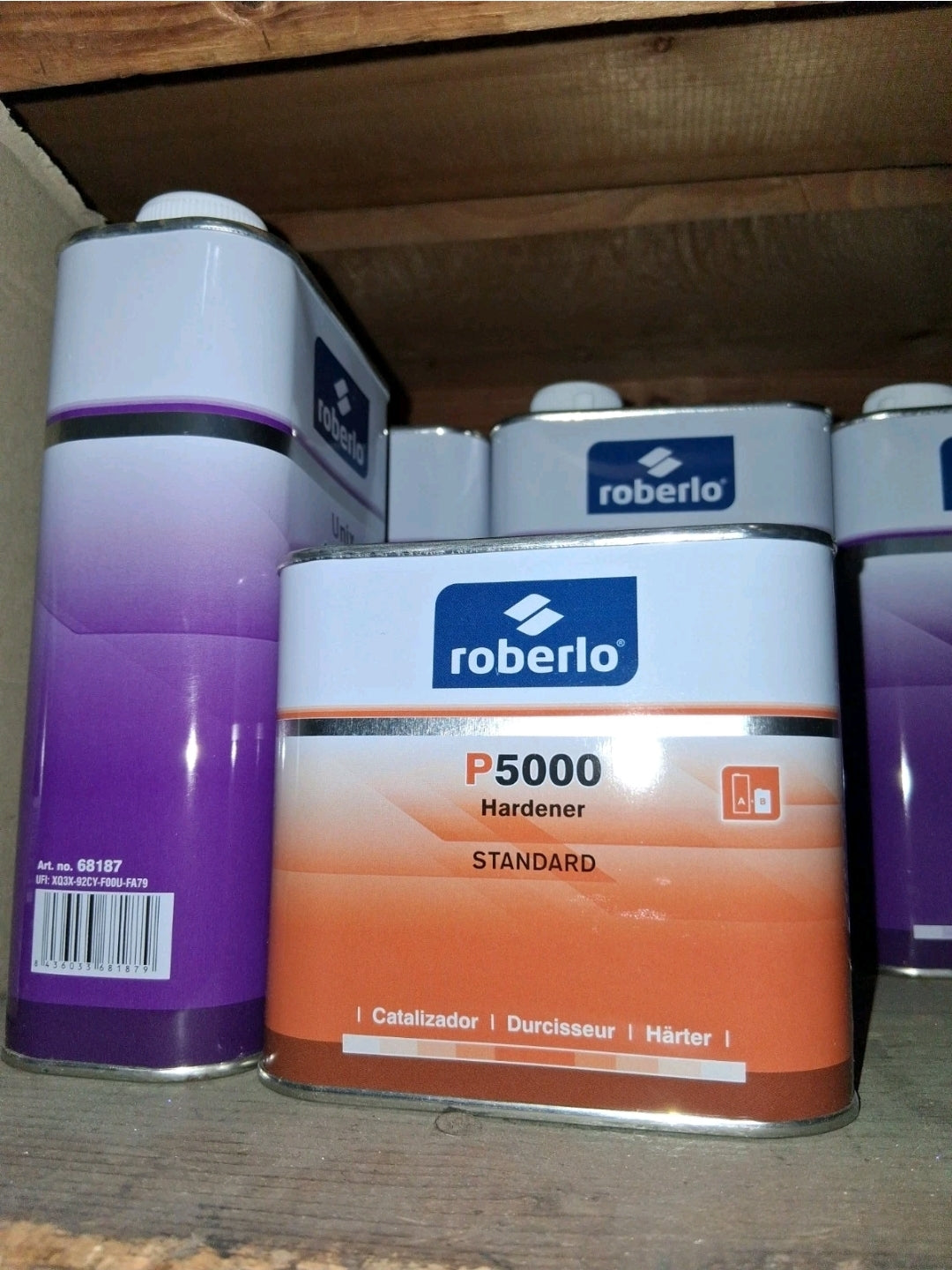 Roberlo 68187 Unix 150 HS Clearcoat 2K W/ Hardener 1QT Kit