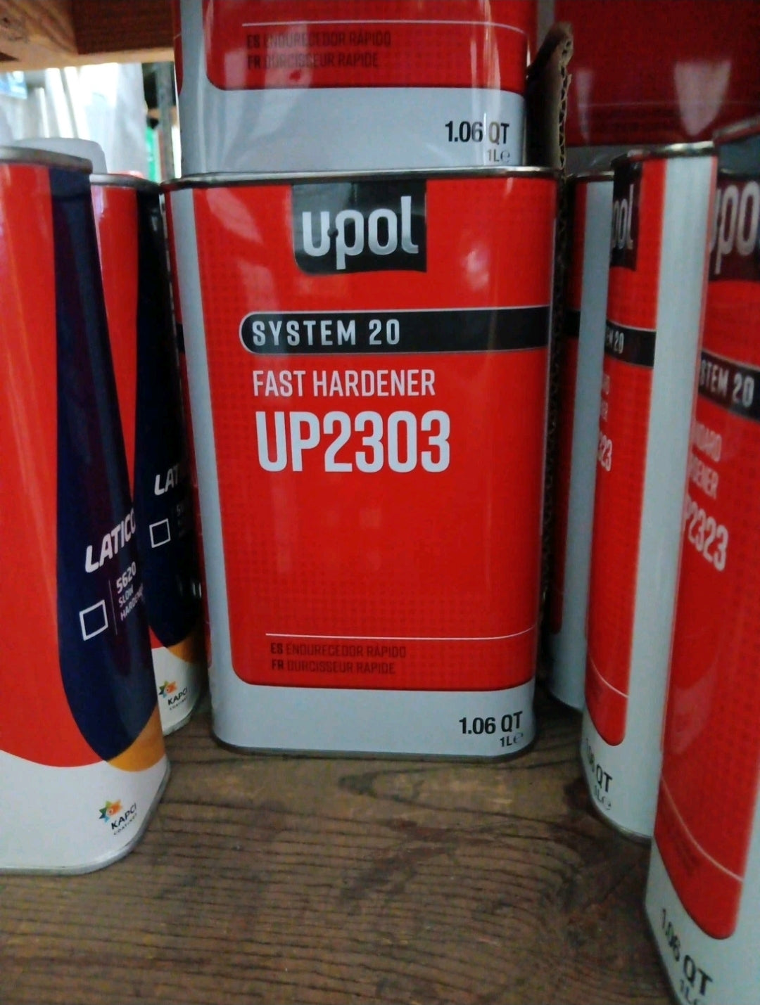U-POL 2253 2K 4:1 GL Gray High Build Urethane Primer W/Med,slow or Fast